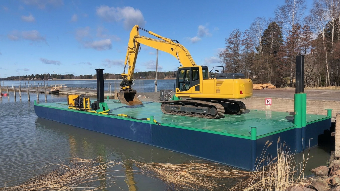 Steel Work Barges / Pontoons