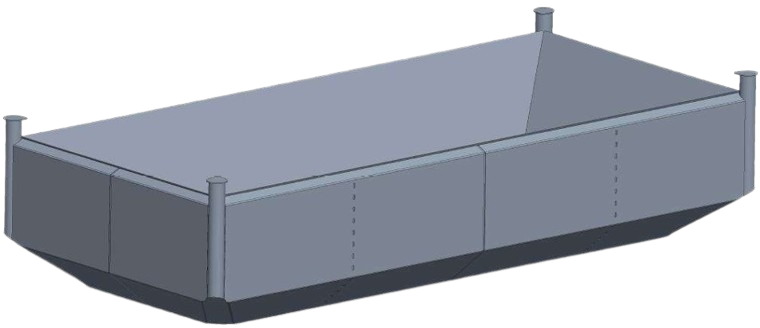 BB-22 - Open Hopper Barge