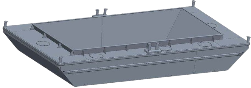 BB-58 - Open Hopper Barge