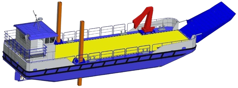 CSUV-222 - Small General Cargo Vessel