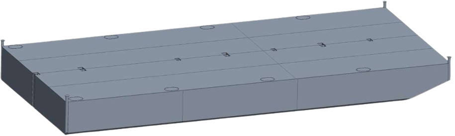 DB-203c - Steel Work Pontoon - Cargo configuration