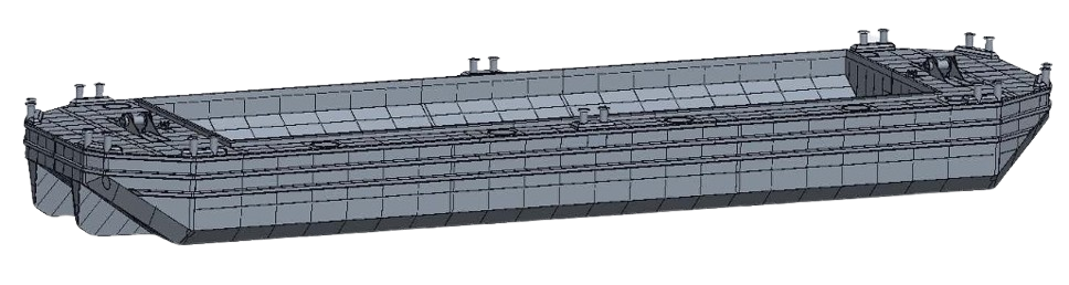 SHP-201 - Split Hopper Barge