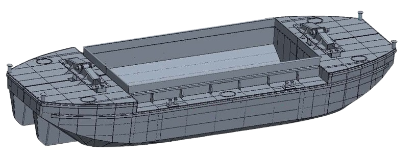SHP-70 - Split Hopper Barge
